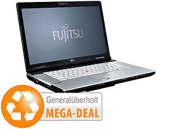Fujitsu Lifebook E751, 15,6" WXGA, Core i5-2520M,4GB, 160GB,Win7(ref.)