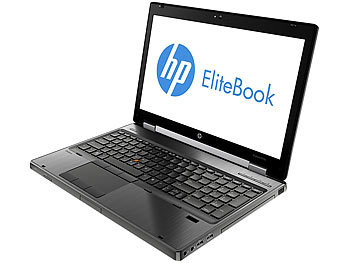 hp Elitebook 8570w, 39,6 cm/15,6", Core i7, 500 GB, 16 GB, Win 10 (ref.)