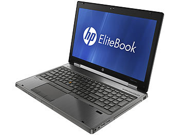 hp EliteBook 8560w, 15,6", Core i7, 8 GB, 240GB SSD,Win 10(generüberholt)