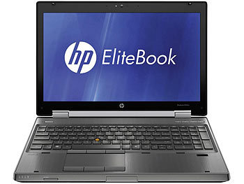 hp EliteBook 8560w, 15,6", Core i7, 8 GB, 240GB SSD,Win 10(generüberholt)