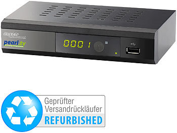 auvisio Digitaler DVB-C-Kabelreceiver DCR-100.fhd Full-HD (Versandrückläufer)