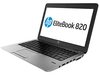Laptop: hp EliteBook 820 G2, 31,8 cm, Core i5, 12 GB, 512GB SSD (generalüberholt)