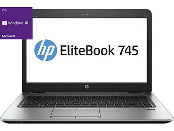 hp EliteBook 745 G3, 35,6cm, AMD 8700B, 8GB, 256GB SSD (generalüberholt)