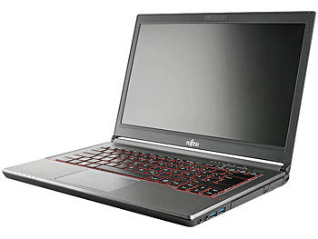 Laptop: Fujitsu Lifebook E746, 35,6 cm/14", i5, HDD, Dockingstation (generalüberholt)