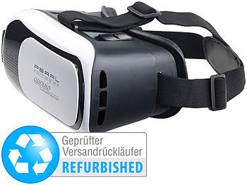 3 D Brille: auvisio Virtual-RealityBrille VRB58.3D f. Smartphones, 3D-Justierung (refurb.)