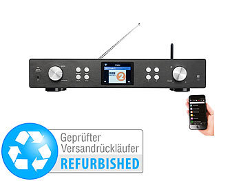 DAB Tuner HiFi: VR-Radio Digitaler WLAN-HiFi-Tuner mit Internetradio (Versandrückläufer)