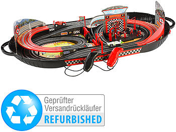 Portable Rennbahn im Koffer - Komplett-Set (Versandrückläufer)