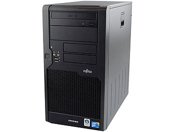 Fujitsu Esprimo P5731, Intel Pentium E5800, 12 GB RAM, 1 TB HDD, Win 10 (ref.)