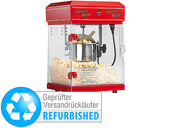Popcorn Geräte: Rosenstein & Söhne Profi-Popcorn-Maschine "Cinema" mit Edelstahl-Topf (Versandrückläufer)