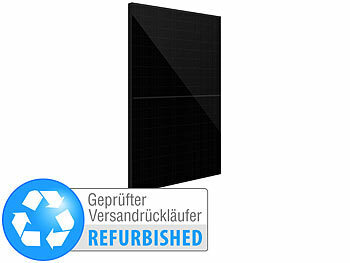 Photovoltaik-Platte: AVM Monokristallines Solarpanel, Full-Screen, 405 W, MC4 Versandrückläufer
