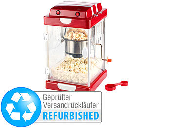 Popcorn-Maschinen Retro: Rosenstein & Söhne Popcorn-Maschine: Popcorn einfach selbst machen! (Versandrückläufer)