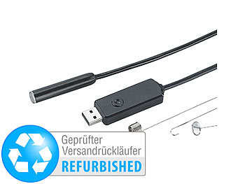 Endoskop-Kameras: Somikon USB-Endoskop-Kamera UEC-6150 mit 15-m-Kabel (Versandrückläufer)
