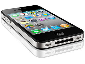 Apple iPhone 4S, 16 GB, schwarz, iOS 9.3 (refurbished, 2. Wahl / B-Ware)