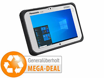Tablet: Panasonic Toughpad FZ-M1 MK3, 17,8 cm WXGA, i5, 8GB, 256GB SSD (generalüberholt)