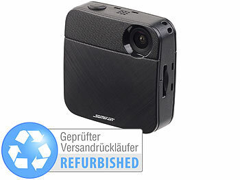 Bodykamera: Somikon Mini-HD-Body-Cam mit WLAN Versandrückläufer