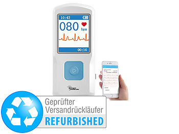 Mobiles Medizinisches EKG-Messgerät mit PC-Software: newgen medicals Mobiles medizinisches EKG-Messgerät Versandrückläufer