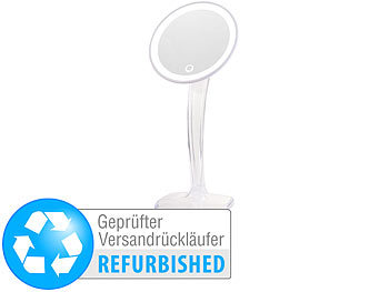 Kosmetik-LED-Spiegel: Sichler Beauty Kosmetikspiegel mit LED-Beleuchtung und Akku, Versandrückläufer