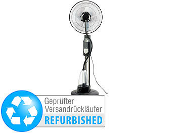 Ventilator Zerstäuber: Sichler Sprühnebel-Ventilator, Oszillation, Fernbedienung (Versandrückläufer)