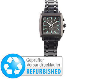 St. Leonhard Exklusive Solar-Funk-Armbanduhr für Herren (Versandrückläufer)