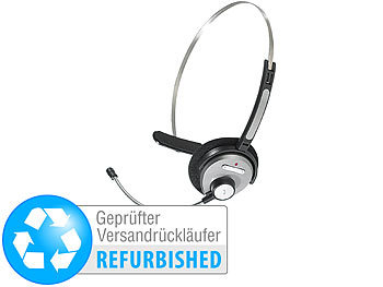 Callstel Bluetooth-Headset mit Schwanenhals-Mikrofon (refurbished)