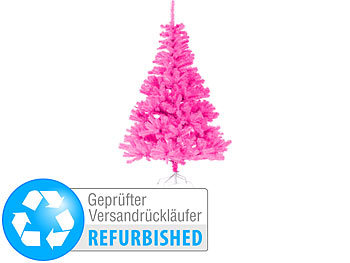 infactory Künstlicher Weihnachtsbaum, rosa, 180 cm  (Versandrückläufer)