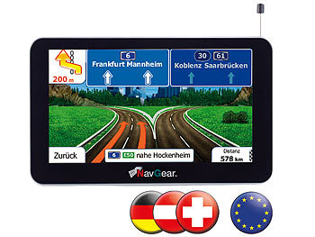 NavGear 6,2" Navigationssystem GTX-62-DVB-T Europa (refurbished)