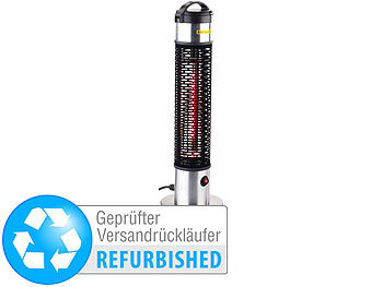 Heizstrahler Outdoor: Semptec Wetterfester 360°-IR-Standheizstrahler IRW-800, 800 W (refurbished)