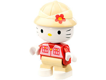 Hello Kitty - Spielset mit Bausteinen: Safari-Auto