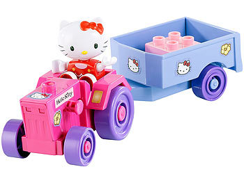 Hello Kitty - Spielset mit Bausteinen: Traktor