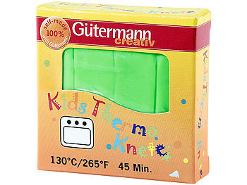 Gütermann - Kids Thermo Knete - neongrün 58 g