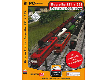 German Trains für RS - Baureihe 151 + 323 - Deutsche Güterzüge