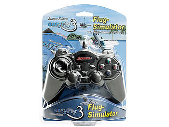 Modellflug-Simulator EasyFly 3 SE mit USB-Gamecontroller