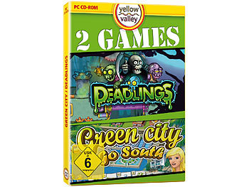 Software: Yellow Valley PC-Spiel "Green City 3 - Go South" und "Deadlings"