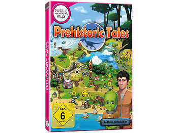 PC Spiele: Purple Hills Aufbau-Simulations-Spiel "Prehistoric Tales - Land der Dinosaurier"