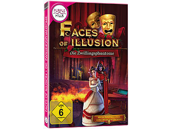Computerspiele: Purple Hills Klickmanagement-Spiel "Faces of Illusion - Die Zwillingsphantome"