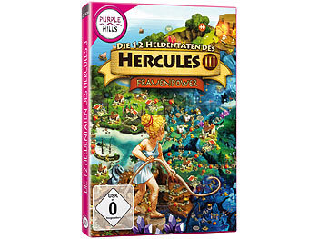 Software: Purple Hills PC-Spiel "Die 12 Heldentaten des Herkules III: Frauenpower"