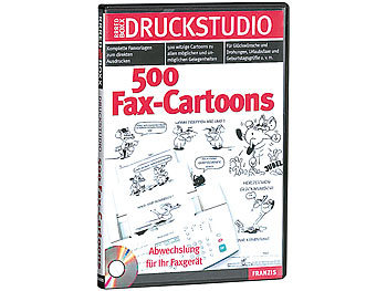 FRANZIS Druckstudio 500 Fax-Cartoons