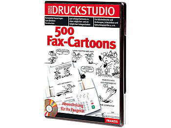 FRANZIS Druckstudio 500 Fax-Cartoons