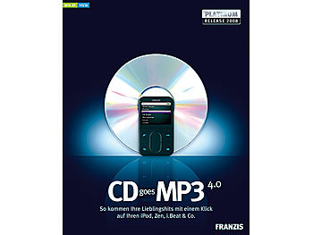 FRANZIS CD goes MP3 4.0 Platinum