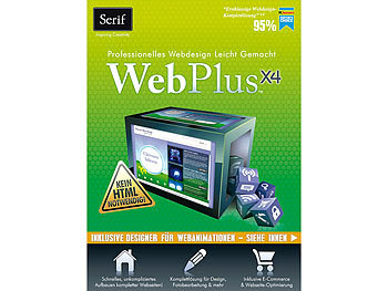 Avanquest Serif WebPlus X4 Upgradepaket inkl. Upgrade-Basis