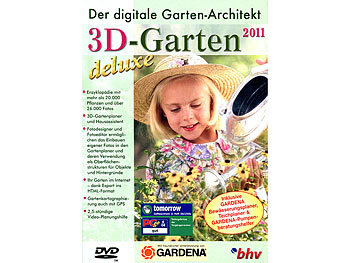 BHV 3D-Garten 2011 Deluxe mit Gardena Bewässerungs- und Teich-Planer