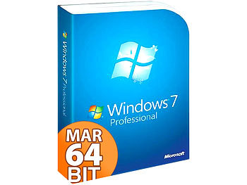 Windows 7 Professional 64-Bit inkl. SP1, deutsch, MAR-Version