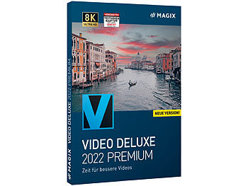 Videoschnittsoftware: MAGIX Video deluxe 2022 Premium