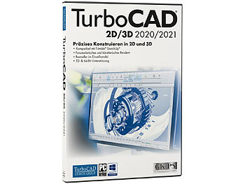 Zeichenprogramm: TurboCAD TurboCAD 2D/3D 2020/2021