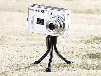 PEARL Mini-Kamera-Stativ aus Metall