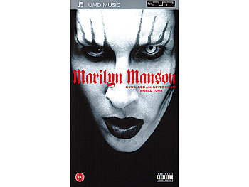Musik-UMD: Marilyn Manson - God, Guns and Government World  Tour (PSP)