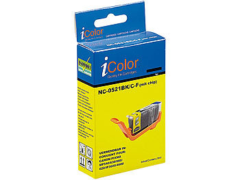 iColor ColorPack CANON (ersetzt PGI-520BK/CLI-521BK/C/M/Y), mit Chip