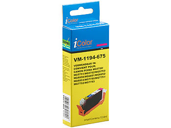 iColor Colorpack für Canon, ersetzt PGI-570BK und CLI-571BK/C/M/Y XL