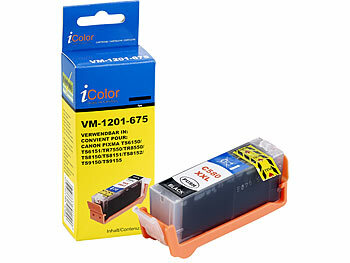 Pixma Tr 8550, Canon: iColor Tintenpatrone für Canon (ersetzt PGI-580BK XXL), black