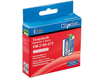 Cliprint Tintentank für EPSON (ersetzt T04864010),light-magenta